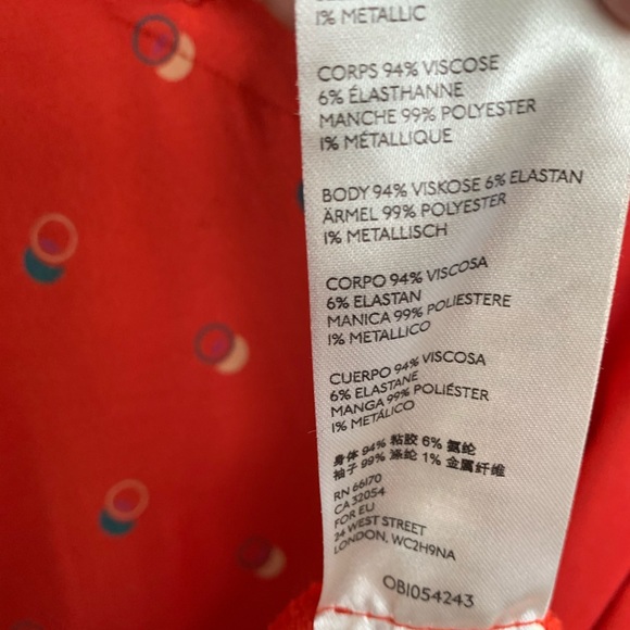 ANTHROPOLOGIE Maeve Polka Dot Balloon Sleeve Top - Picture 5 of 12